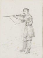 Filippo Palizzi (1819-1899) - Cacciatore