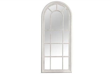 Vintage wandspiegel CASTILLO 140cm creme in shabby chic, Huis en Inrichting, Woonaccessoires | Spiegels, Ophalen of Verzenden