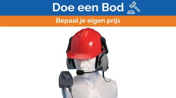 Bieden: Entel CHPHD Headset Defender with FOX for Portable, Ophalen of Verzenden, Nieuw, Communicatie