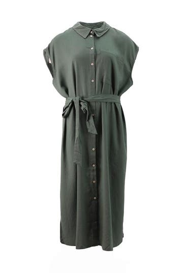 Vero Moda Jurk in maat 46 Groen, Kleding | Dames, Vero Moda, Verzenden, Zo goed als nieuw, Groen