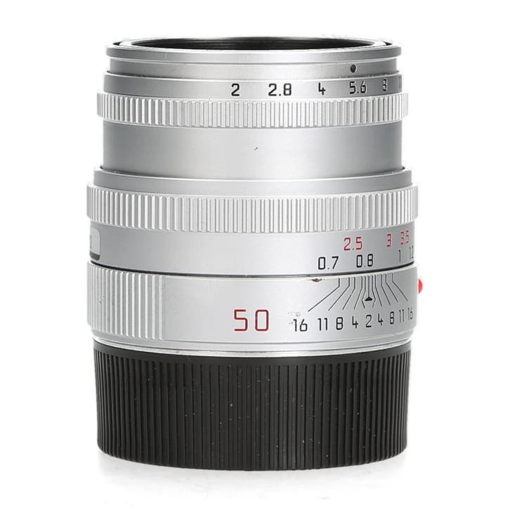 Leica 50mm f/2 Summicron-M (11825) - 1 jaar garantie, Audio, Tv en Foto, Fotografie | Lenzen en Objectieven, Zo goed als nieuw
