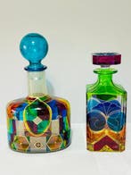 Dado Torrigiani – “Crazy Dad” Italian Art Glass Decanters -