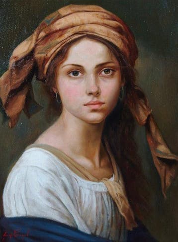 Giuseppe Cacciapuoti (1969) - Ritratto di giovane donna