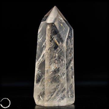 Natuurlijke heldere kwarts Crystal Obelisk- 466.87 g