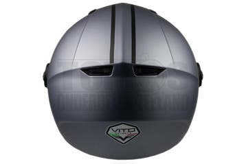 Helm Vito Jethelm Moda mat grijs/zwart, Fietsen en Brommers, Brommerhelmen, Ophalen of Verzenden, Nieuw, Vito