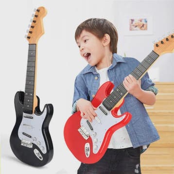 Kinder Elektrische Gitaar Speelgoed met Muziek & Licht - Ide, Verzenden, Nieuw