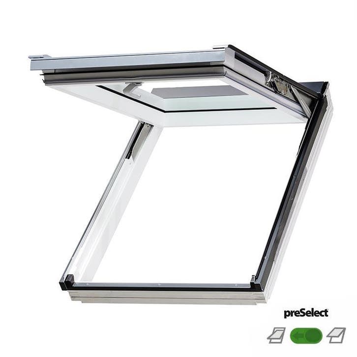 Fakro FPW-X P50 preSelect MAX dakraam 114x140 cm, Doe-het-zelf en Verbouw, Glas en Ramen, Dakraam, Nieuw, Dubbelglas, Minder dan 80 cm