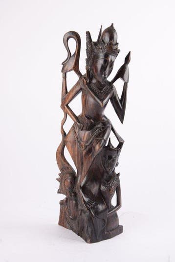 Saraswati - Hout - Indonesië - Eind 20e eeuw