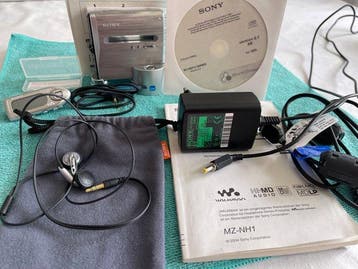 Sony - MZ-NH1 Draagbare minidisc speler-recorder, Nieuw