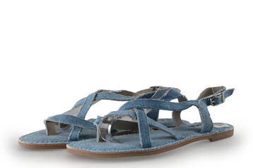 Sacha Sandalen in maat 38 Zwart, Verzenden, Zwart, Sandalen of Muiltjes, Zo goed als nieuw