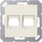 JUNG AS500 draagring met Centraalplaat creme A1569-2WE, Ophalen of Verzenden, Nieuw