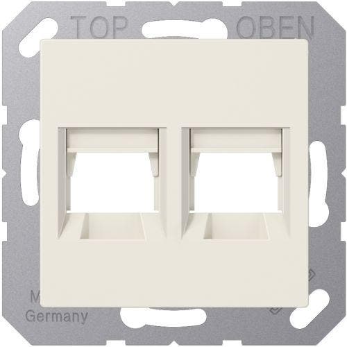 JUNG AS500 draagring met Centraalplaat creme A1569-2WE, Doe-het-zelf en Verbouw, Elektra en Kabels, Nieuw, Ophalen of Verzenden