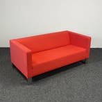 Lensvelt Bank (2-zits) - Rood, Ophalen of Verzenden, Gebruikt