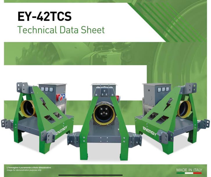 PTO generator aggregaat Energy EY-25TCS, EY-42TCS, EY-60TCS, Doe-het-zelf en Verbouw, Aggregaten, Overige typen, Nieuw, 30 kVA of meer