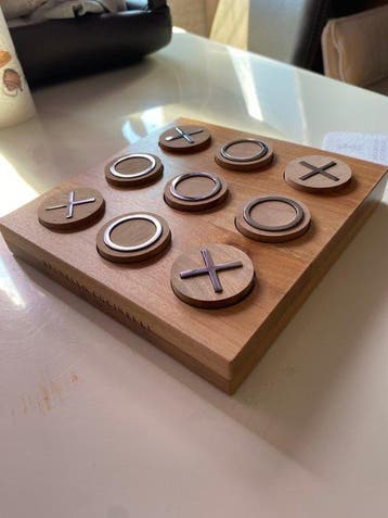 Bordspel - Tic-Tac-Toe - Hout
