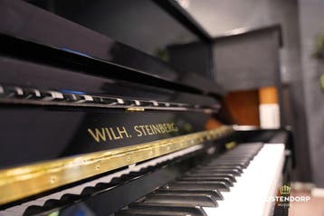 Wilh. Steinberg Capriccio C6 PE messing piano, Zo goed als nieuw, Zwart