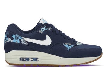 Nike Air Max 1 Aloha Floral Navy • 37.5 38 39 42, Ophalen of Verzenden, Nieuw, Nike, Sneakers of Gympen