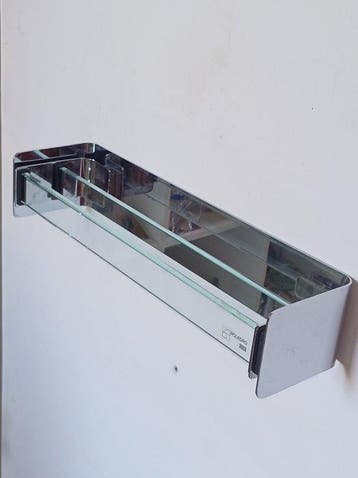 Rek - Poliedro - Staal, Glas - Vintage ontwerp
