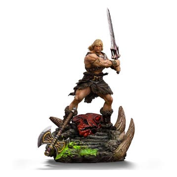 Masters of the Universe Deluxe Art Scale Statue 1/10 He-M..., Ophalen of Verzenden, Nieuw