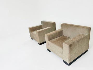 Armani Casa - Fauteuil (2) - Canaletto - Textiel - Twee