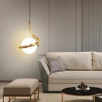Nordic Glazen Hanglamp LED – 3 Lichtkleuren, Verzenden, Nieuw