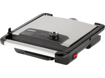 Domo D09240g Multifunctionele Contactgrill Zilver, Verzenden, Nieuw