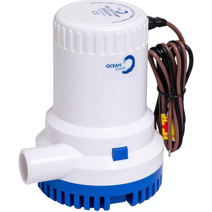Ocean Bilgepomp 2000 GPH 12V, Watersport en Boten, Accessoires en Onderhoud, Ophalen of Verzenden