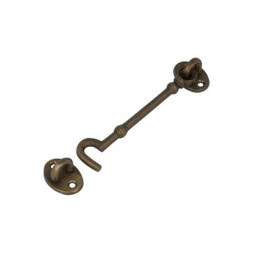 Deurhaak en vanger 110 mm messing brons, Doe-het-zelf en Verbouw, Hang- en Sluitwerk, Verzenden, Nieuw