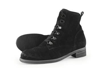 Waldlaufer Veterboots in maat 40 Zwart, Kleding | Dames, Schoenen, Waldlaufer, Verzenden, Zwart, Overige typen