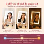 2dekans | Fraay® Hollywood Spiegel met Verlichting 41x30cm -, Huis en Inrichting, Woonaccessoires | Spiegels, Ophalen of Verzenden