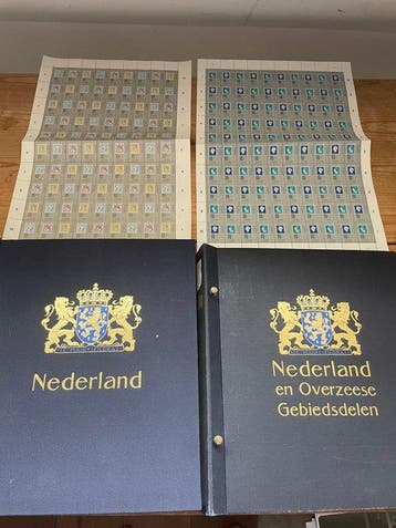 Nederland en Overzeese Rijksdelen 1872/1977 - Verzameling in, Gestempeld