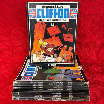 Clifton 1 t/m 14 - opeenvolgende reeks SC - 14 Album -, Boeken, Nieuw
