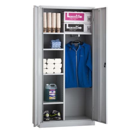 (MDK-107600) CH CHT 195 Bezemkast / Schoonmaakkast - 195x..., Huis en Inrichting, Kasten | Roldeurkasten en Archiefkasten, Nieuw