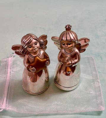 Arde - Beeldje - Set of 2 Charming Angels - 537 g (2) - 925
