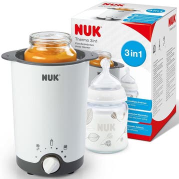 Baby Flessenwarmer Wit | Tweedekansje | OP=OP, Ophalen of Verzenden, Zo goed als nieuw, Flessen- of potjesverwarmer