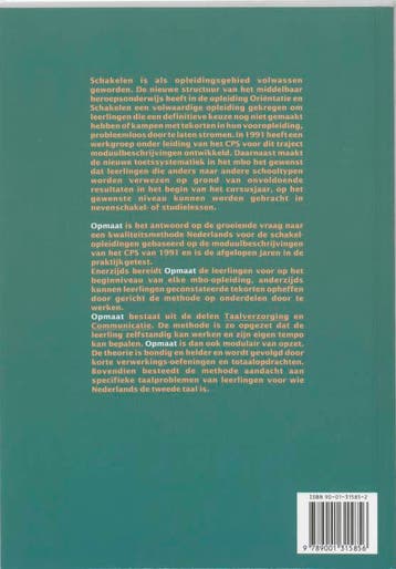 Opmaat taalverzorging 9789001315856 R. Ferweda, Boeken, Verzenden, Zo goed als nieuw, R. Ferweda