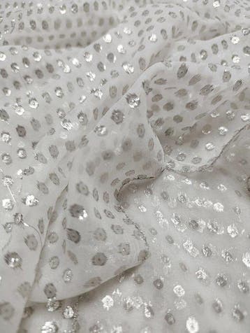 B354 - 600 x 130 cm - Straordinario Chiffon in 100% pura