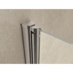 Wiesbaden Comfort Zijwand Draaibaar met Muurprofiel -, Doe-het-zelf en Verbouw, Ophalen of Verzenden, Nieuw, Glas