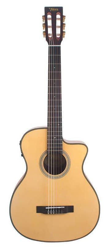 Valencia VA434CE Elektro/Akoestisch | Music Department, Muziek en Instrumenten, Ophalen of Verzenden, Nieuw, Klassieke of Spaanse gitaar