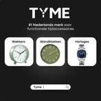 Tyme Zurich Heren Horloge - 40mm Blauw/Zilver - Goed, Sieraden, Tassen en Uiterlijk, Horloges | Heren, Ophalen of Verzenden, Zo goed als nieuw
