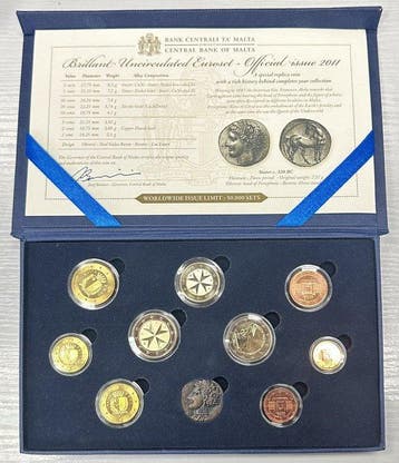 Malta. Year Set (BU) 2011 (Zonder minimumprijs)