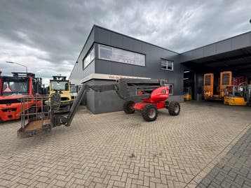 Veiling: Knikarmhoogwerker Manitou 180 ATJ 4x4x4 Diesel 18.1, Ophalen