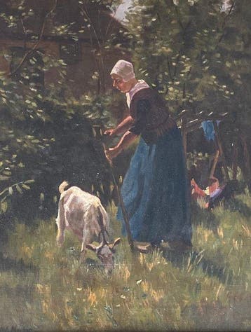 Willy Martens (1856-1927), toegeschreven aan - Vrouw met