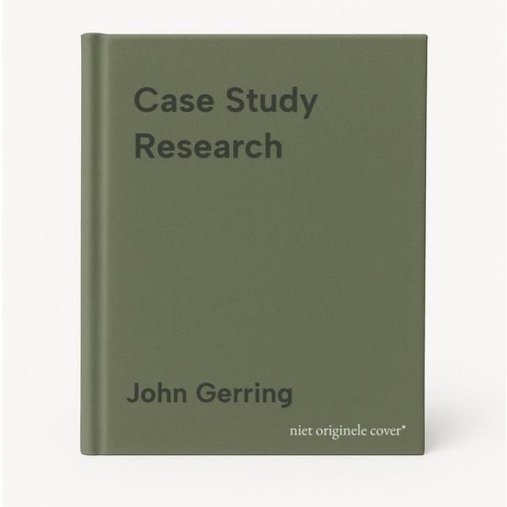 Case Study Research - John Gerring 9781316632505, Boeken, Taal | Engels, Gelezen, Verzenden