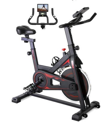 Spinningfiets Hometrainer – Magnetische Weerstand en LCD, Verzenden, Nieuw