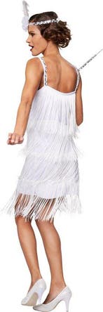 2dekans | Dressforfun Vrouwenkostuum charleston diva M -, Ophalen of Verzenden, Zo goed als nieuw