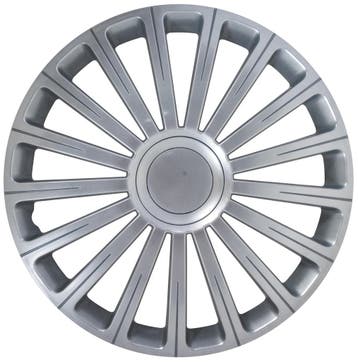 Wieldoppen  Radical 13-inch zilver + chroom ring, Verzenden, Nieuw