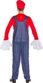 2dekans | dressforfun - Herenkostuum super loodgieter Mario, Ophalen of Verzenden, Zo goed als nieuw