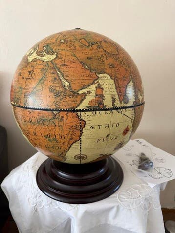 Wijnrek - Hout - Globe bar