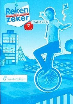 Reken Zeker Antwoordenboek Rekenschrift blok 3 en 4  groep 7, Boeken, Verzenden, Nieuw